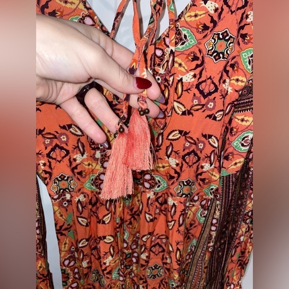 Farm Rio for Anthropologie Clarabella Maxi Floral Dress 🌻 XS - Picture 15 of 16